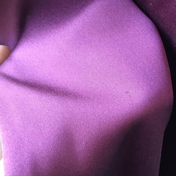 Ann Klein 100% Silk Burgundy Formal Halter Dress for Black Tie size 8 Gown - Picture 10 of 10